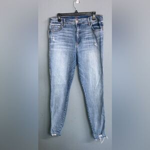 Kut from the Kloth “Fab ab high rise skinny” Blue Women's Jeans size 14 #713